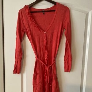 NAF NAF Coral Sweater Dress